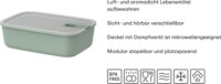 Mepal Easy Clip Üveg ételtároló 1,0L - Fehér