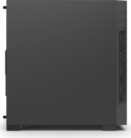 Sharkoon S25 Silent Midi Torony Számítógépház + 2db 120mm ventilátor - Fekete
