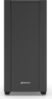 Sharkoon S25-V2 Midi Torony Számítógépház + 2db 120mm ventilátor - Fekete