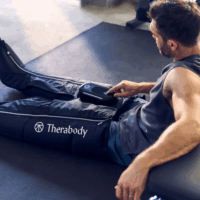 Therabody RecoveryAir JetBoots Prime Regeneráló Lábmasszírozó (M) - Fekete