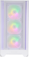 Silentware Flow 110 ARGB Midi Torony Számítógépház + 4db 120mm ventilátor - Fehér