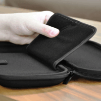 HORI Slim Tough Pouch Nintendo Switch 2 konzol védőtok - Fekete