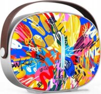 W-KING T8II-STR Hordozható Bluetooth Hangszóró 40W - Mintás
