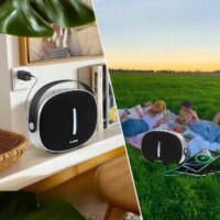 W-KING T8II-BLK Hordozható Bluetooth Hangszóró 40W - Fekete