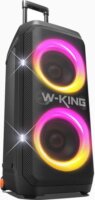 W-KING T12-BLK Hordozható Bluetooth Party Hangszóró 270W - Fekete