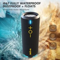 W-KING D320-BLK Hordozható Bluetooth Hangszóró 40W - Fekete