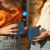 W-KING D2 Hordozható Bluetooth Hangszóró 6W - Kék