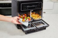 Breville VDF130X AirFryer Forrólevegős sütő 11L 2400 Watt - Fekete