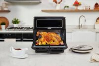 Breville VDF130X AirFryer Forrólevegős sütő 11L 2400 Watt - Fekete