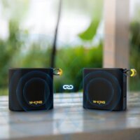 W-KING D2 Hordozható Bluetooth Hangszóró 6W - Fekete