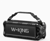 W-KING D8 Hordozható Bluetooth Hangszóró 50W - Fekete