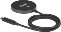 Club 3D CAC-3026 Qi2 Wireless Mágneses Töltő 25W + USB-C Kábel 1m - Fekete