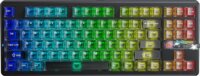 AULA F87 Pro V2 LEOBOG X3 RGB Gasket Tri-Mode Mechanikus Wireless Gaming Billentyűzet US - Fekete/Átlátszó