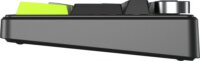 AULA F99 Pro GrayWood V3 RGB Gasket Tri-Mode Mechanikus Wireless Gaming Billentyűzet US - Fekete/Szürke/Zöld