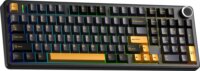 AULA F99 Pro StarVector RGB Gasket Tri-Mode Mechanikus Wireless Gaming Billentyűzet US - Fekete/Narancssárga