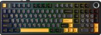 AULA F99 Pro StarVector RGB Gasket Tri-Mode Mechanikus Wireless Gaming Billentyűzet US - Fekete/Narancssárga