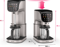 Sencor SIC 5050WS Gelateria Fagylaltkészítő 1,5L 500W - Ezüst