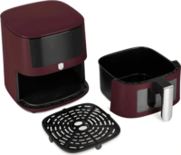 Berlinger Haus LP-BH-271 Leonardo AirFryer Forrólevegős sütő 5L 1400 Watt - Bordó