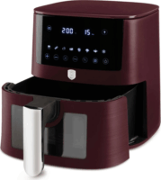 Berlinger Haus LP-BH-271 Leonardo AirFryer Forrólevegős sütő 5L 1400 Watt - Bordó
