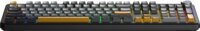 AULA F108 Pro Reaper Switch RGB Gasket Tri-Mode Mechanikus Wireless Gaming Billentyűzet US - Szürke/Narancssárga/Sötétszürke