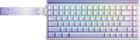 AULA Hero 84 HE Jade King RGB Gasket Mechanikus Vezetékes Gaming Billentyűzet US - Lila/Fehér