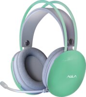 AULA S505 Vezetékes RGB Gamer Fejhallgató Headset - Zöld