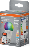 Osram SMART+ MATTER A60 E27 RGBW LED Okos Izzó 9W