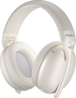 AULA S6 Bluetooth + Wireless / Vezetékes Gamer Fejhallgató Headset - Fehér