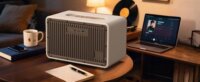 W-KING H330 Bluetooth Hordozható Hangszóró 120W - Barna