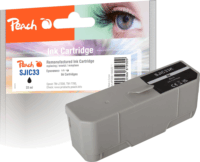 Peach (Epson SJIC33P) Utángyártott tintapatron 33ml - Fekete