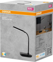 Osram PANAN DISK SQ LED Asztali Lámpa 50,1 cm - Fekete