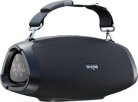 W-KING X10 Hordozható Bluetooth Karaoke Party Hangszóró Mikrofonnal 70W - Fekete