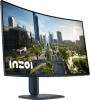 Dell 32" Alienware AW3225DM 16:9 QHD VA Ívelt Gaming Monitor - Fekete