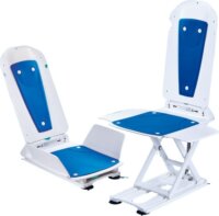 Kanjo ECO Akkus kádbeemelő lift Max140kg - Fehér / Kék