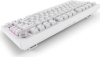 Sharkoon SKILLER SGK55W Linear Wireless / Vezetékes Mechanikus Gaming Billentyűzet DE - Fehér