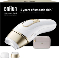 Braun PL5210 Silk-expert Pro Akkus IPL Villanófényes szőrtelenítő - Fehér / Arany