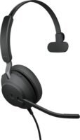 Jabra Evolve2 40 SE MS USB-C/A Call Center Mono Headset - Fekete