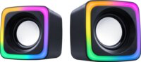 Defender Solar 7 2.0 Aktív USB RGB Hangszóró 6W - Fekete