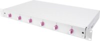 Digitus DN-96330-4 LWL 1HE LC OM4 Optikai Patch Panel 6 port - Szürke
