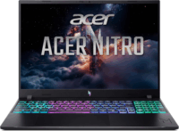 Acer Nitro V16 ANV16-I31-78K0 Laptop Fekete (16" / Intel Core 7-240H / 16GB / 1TB M.2 SSD / Nvidia GeForce RTX 5060)