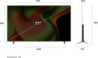 LG 77" OLED77B53LA 16:9 4K UltraHD OLED Smart TV