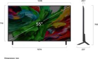 LG 55" 55QNED85A3C 16:9 4K UltraHD Mini LED Smart TV