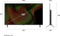 LG 48" OLED48B53LA 16:9 4K UltraHD OLED Smart TV