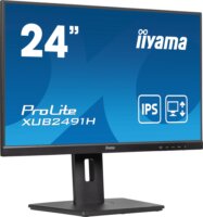 iiyama 23.8" ProLite X2491H-B1 16:9 FullHD IPS LED Monitor - Fekete