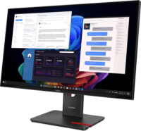 Lenovo 27" ThinkVision T27UD-40 16:9 4K UltraHD IPS WLED Monitor - Fekete