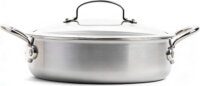 GreenPan Premiere Casserole Univerzális serpenyő Üveg fedéllel 26cm - Inox