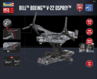 Revell Bell Boeing V-22 Osprey repülő 3730 darabos építőkészlet