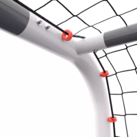 Hudora RoCo Lite fém focikapu 180 cm - Szürke