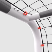 Hudora RoCo Lite fém focikapu 300 cm - Szürke