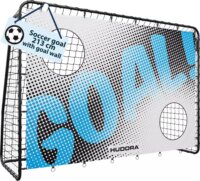 Hudora Motiv Goal célzókeretes fém focikapu 213 cm - Fekete